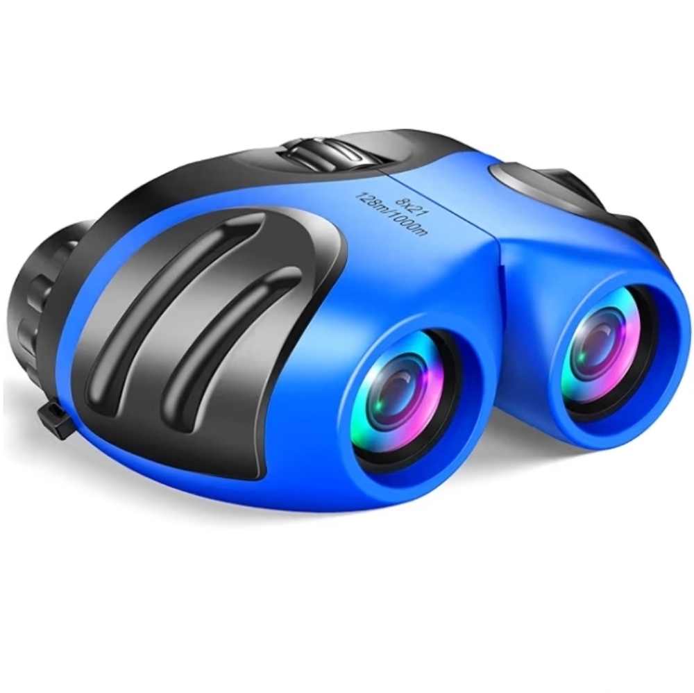 LET'S GO ! Binoculars For Kids, Compact High Resolution Shockproof